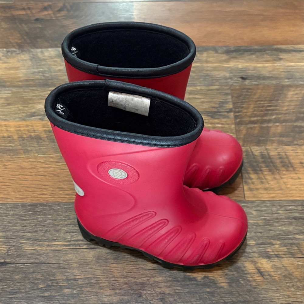 Reima Kids Red Waterproof‎ Rain Boots
